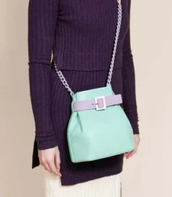 Matter Matters GalleryMini Bucket Chained Bag Mint