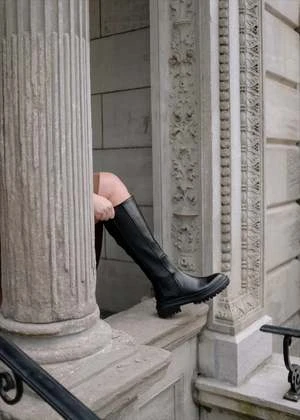 Maguire ShoesMonza Wide Boot - Black - Image 6