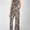 Birds Of North AmericaNeedletail Jumpsuit - Forest Flower Burst