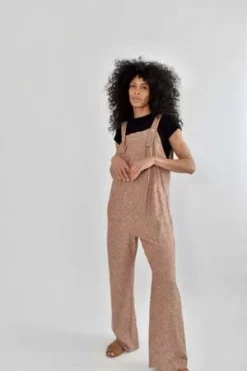Altar HouselineNell Linen Jumpsuit - Umber