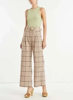 Veronica BeardNewman Pant - Khaki Multi