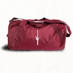 Phoenix GeneralEmbroidered Duffle Bag - Burgundy