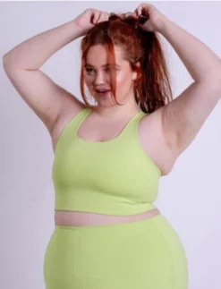 Girlfriend CollectivePaloma Bra - Key Lime