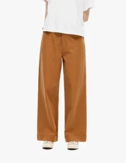Our SisterPomelo Cotton Pants - Brown
