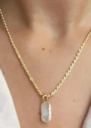 Tramps+ThievesTramps+Thieves Privela Necklace - 18K Gold - Image 4