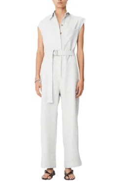 Maria CherPuelches Kiana Sleeveless Jumpsuit - Grey