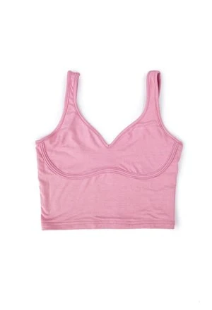 PunkwaspKnockout Balconette Tank - Pink - Image 2