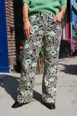 Rachel ComeyBolada Pant - Navy Floral