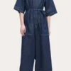 Rachel ComeyMarcelino Jumpsuit - Dark Indigo
