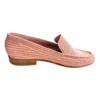 Proud Mary FootwearRaffia Loafers - Light Pink
