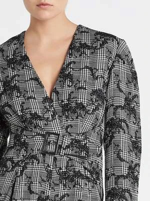 THREE FLOORRay Anarchy Playsuit - Black/Off White - Image 4