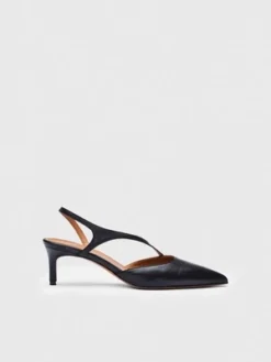 ATP AtelierRiano Nappa Strappy Slingbacks - Black