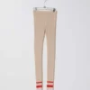 Atelier DelphineRibbed Legging - Combo Almond/Chili
