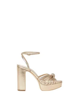 Loeffler RandallRivka Knot Platform Sandal - Gold