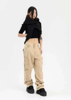 Hyein SeoSAND UTILITY PANTS - Sand