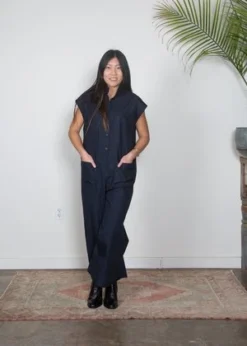 SBJ AUSTINLaura Jumpsuit - Navy