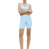 Sporty & RichLogo Biker Shorts - Blue