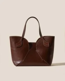 HereuSepal Leather Tote - Chestnut