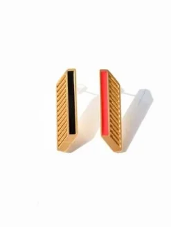 Matter Matters GalleryShadow Studs - Black/Red