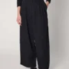 Shaina MoteBoy Washed Cotton Trouser - Onyx