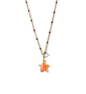 Matter Matters GalleryShining Star Necklace - Yellow/Orange