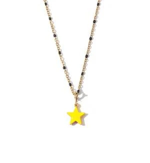 Matter Matters GalleryShining Star Necklace - Yellow/Orange - Image 3
