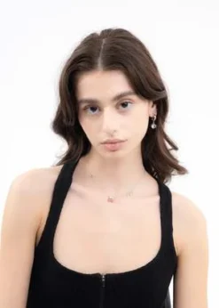 DEPARTMENTCherries Necklace - Silver/Red