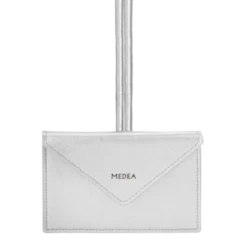 MedeaNecklace Silver Wallet - Fuxia