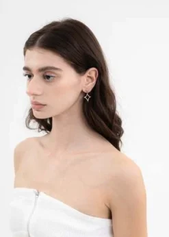 DEPARTMENTStar Line Earring - Silver