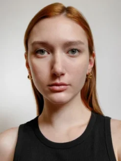 Wolf CircusSmall Ciara Earrings - Gold