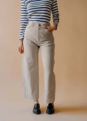 SoeurSoeur Pepino Pant - Beige - Image 3