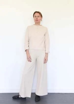 Beaumont OrganicSorrel Pant - Ecru - Image 11