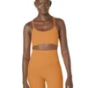 Beyond YogaSpacedye Slim Racerback Bra - Mellow Apricot