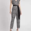 Rebecca TaylorStar Fleur Jumpsuit - Black Combo