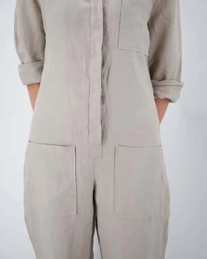 Sunday MorningIsabelle Linen Jumpsuit - Image 11