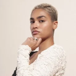 Lindsay Lewis JewelryLindsay Lewis Sway Ring - Sterling Silver/Onyx