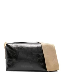 Uma WangMedium Crossbody Bag - Black/Natural