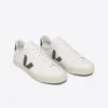 VEJACampo Chromefree Leather Shoes - White Kaki