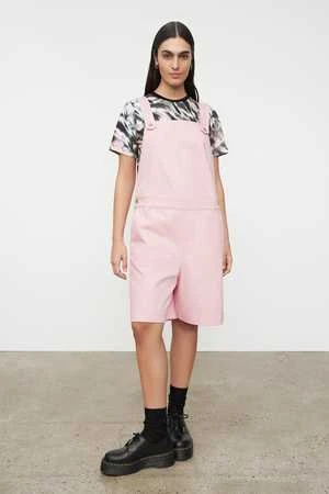 KowtowWander Dungarees - Light Pink Denim