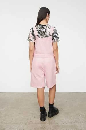 KowtowWander Dungarees - Light Pink Denim - Image 5