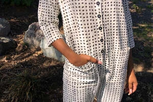 Happy French Ganghappyfrenchgang Jumpsuit - White/Black Dots - Image 7