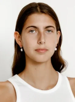 Wolf CircusSophie Earings - Sapphire Pink/Gold