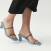 St. Agnitransparent Heel - Blue